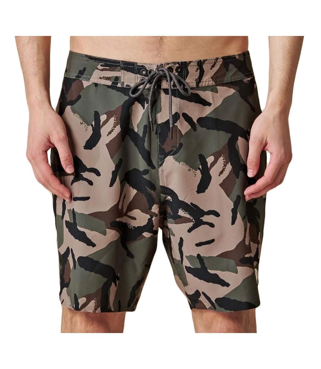 Short de Bain Imprimé Camouflage Homme Globe Every Swell - 30-1