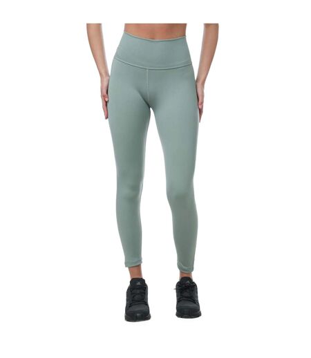 Legging 7/8 optime femme argenté Adidas