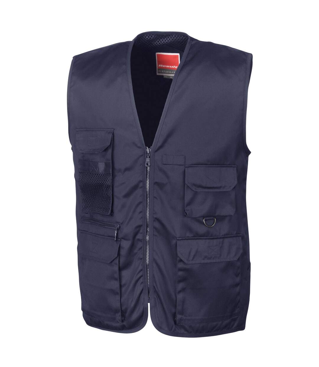 Safari Veste Sans Manches Homme Bleu Marine Foncé Result-1