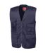 Safari Veste Sans Manches Homme Bleu Marine Foncé Result-1