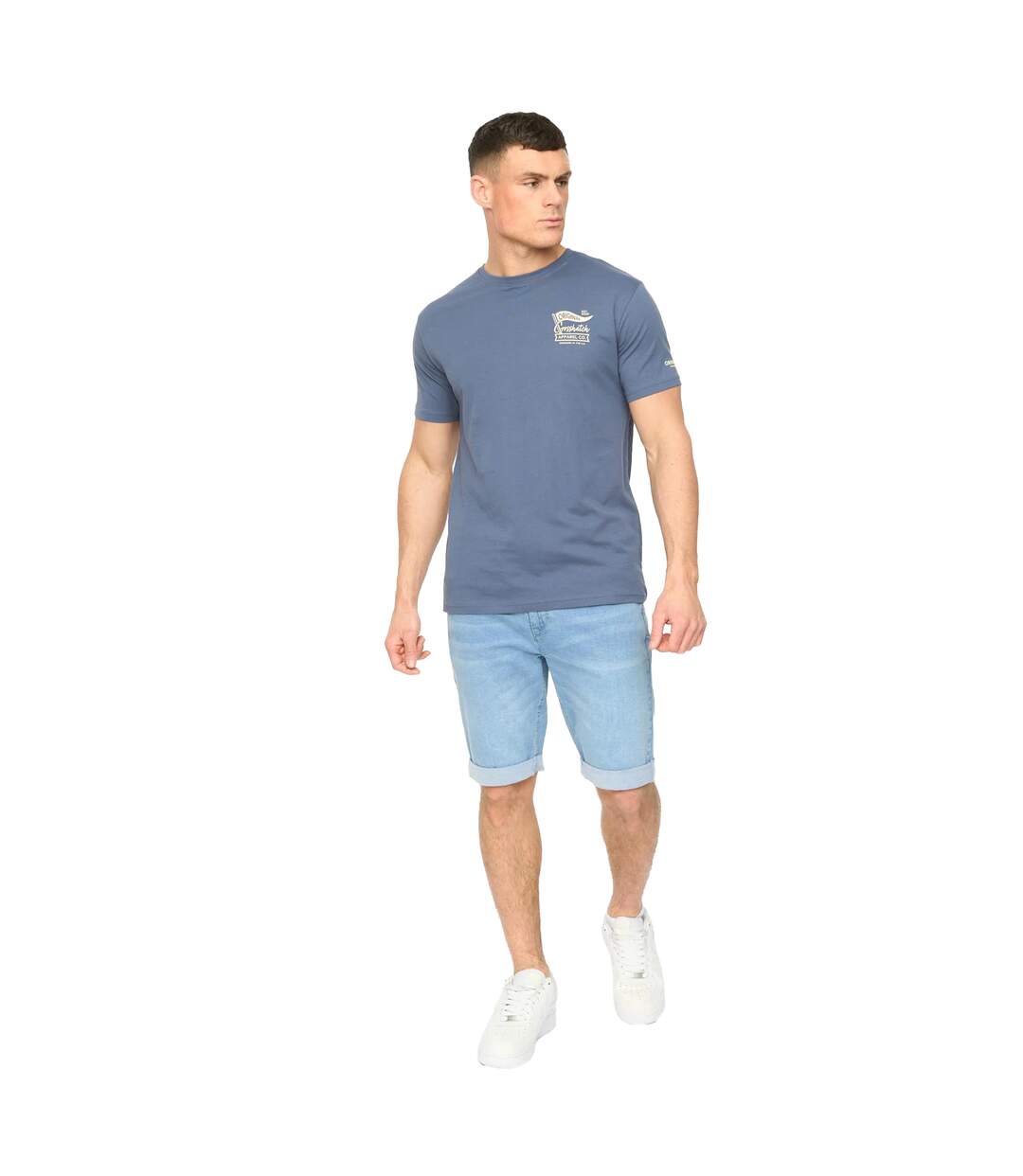 Short Youlgreeve Homme Bleu Pâle Crosshatch-4