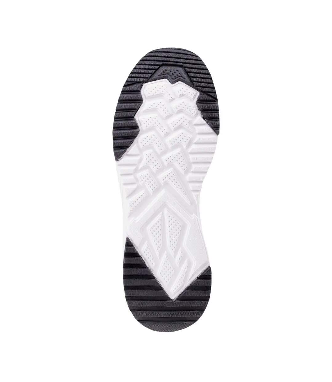 Childrens/kids Barry Logo Trainers Black White Bejo-3
