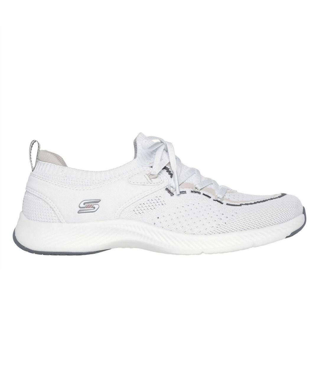 Womens/ladies Vf Move Trainers White Skechers-4