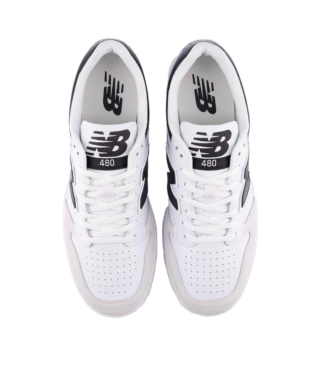 Baskets Bb480igb Adulte Blanc Noir New Balance-4