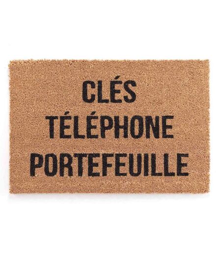Paillasson en Coco Memo 40x60cm Naturel
