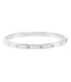 Bangle One Size Crystal Silver Kate Spade-1