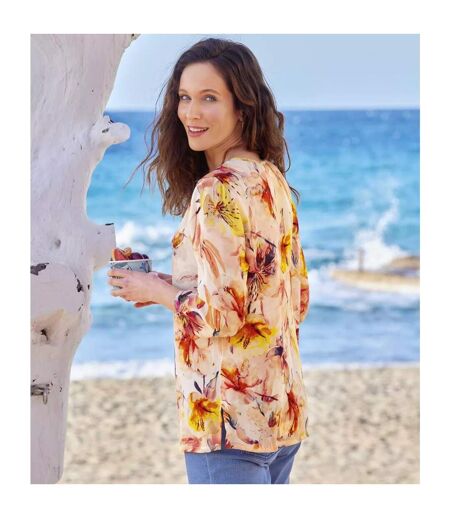 Blouse femme corail Atlas For Women