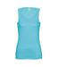 SOLS Womens/Ladies Jane Sleeveless Tank / Vest Top (Blue Atoll)