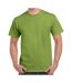 Mens heavy cotton t-shirt kiwi Gildan