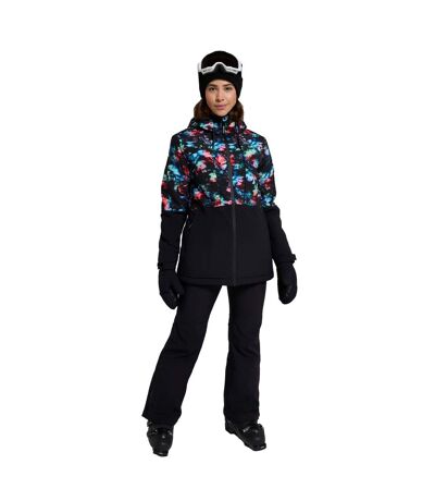 Blouson De Ski Edge Femme Corail Animal