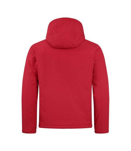 Clique Mens Padded Soft Shell Jacket (Red) - UTUB226