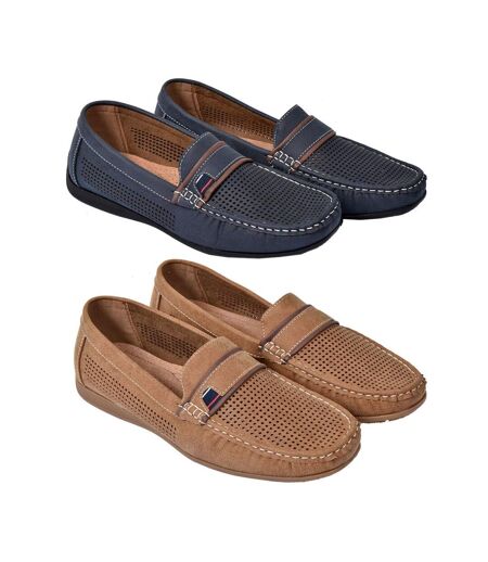 Mocassins pour Homme Doublure CUIR PREMIUM- Chaussure d'été Qualité et Confort -