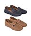 Mocassins pour Homme Doublure CUIR PREMIUM- Chaussure d'été Qualité et Confort --4