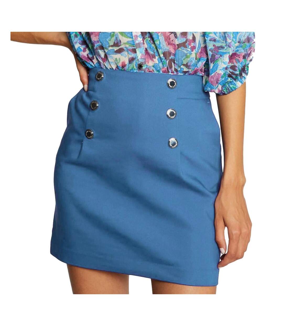 Jupe bleu clair femme morgan jipli - 36-1