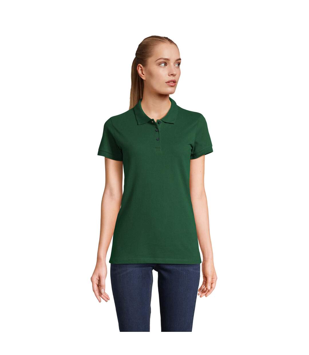 Polo Perfect Femme Vert Bouteille SOLS-2