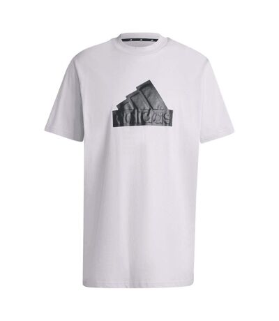 Mens Future Icons Badge Of Sport T-shirt Purple Adidas