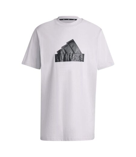 Mens Future Icons Badge Of Sport T-shirt Purple Adidas
