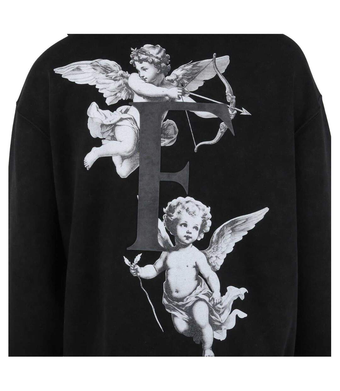 Unisex Adult Cherub Hoodie Faded Grey Faded Firetrap-3
