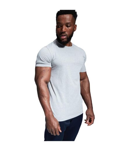 Mens Club Plain T-shirt Classic Marl Canterbury