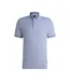 Mens Polo Shirt Blue Boss-1