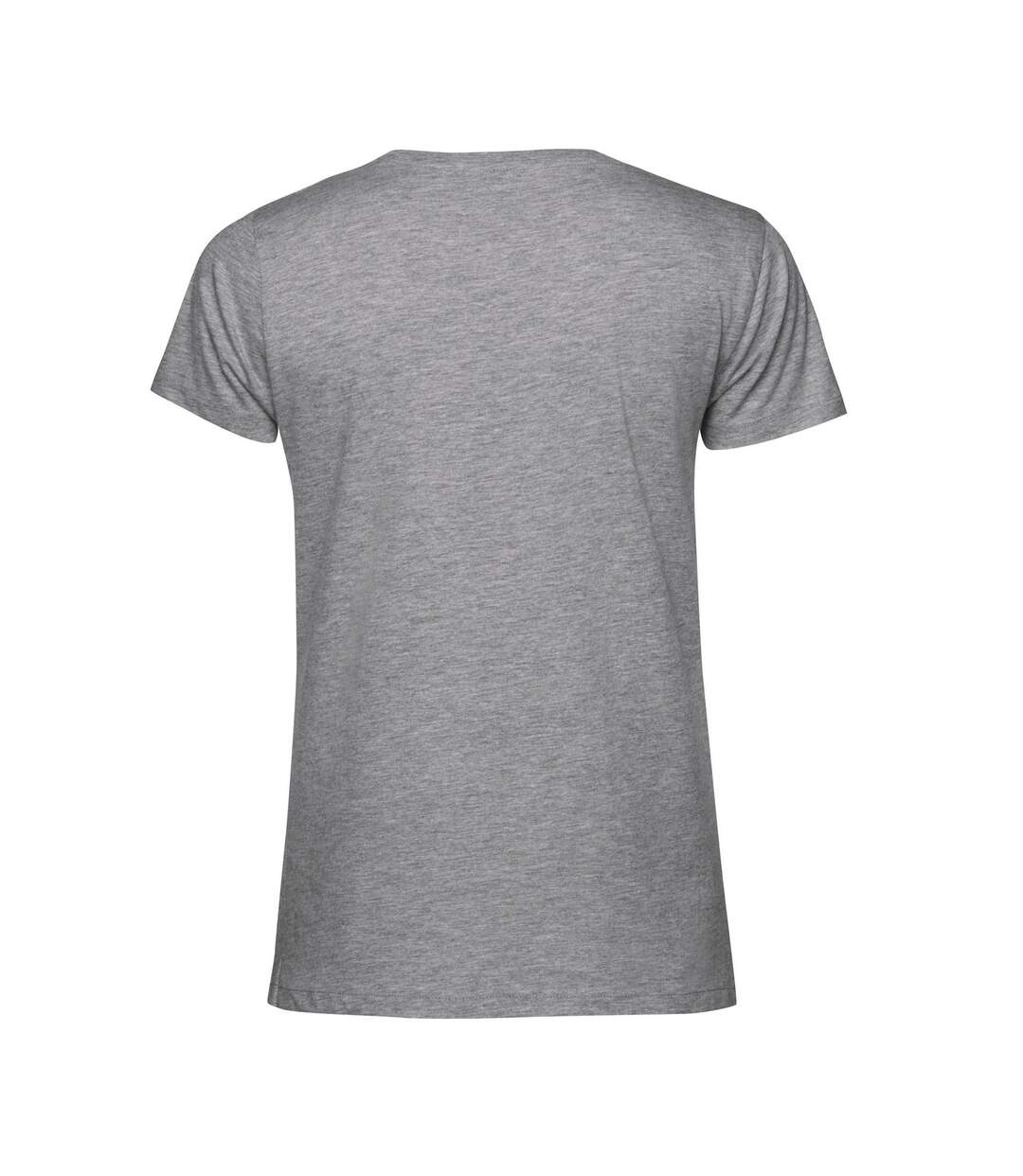 Womens/ladies Inspire E150 T-shirt Heather Grey B&C-2