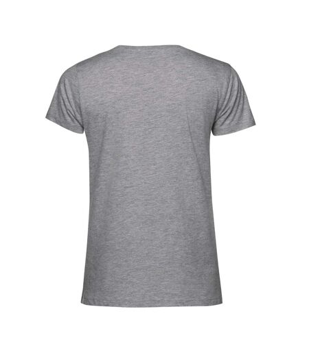 Womens/ladies Inspire E150 T-shirt Heather Grey B&C