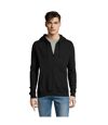 SOLS Seven - Sweatshirt à capuche et fermeture zippée - Homme (Noir) - UTPC340
