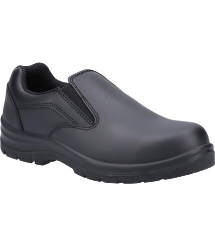 Amblers Womens/Ladies AS716C Leather Safety Shoes (Black) - UTFS8458