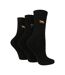 3 Pack Ladies Embroidered Animal Design Cotton Rich Socks-1