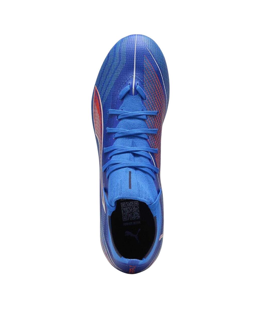 Mens Ultra 5 Match Firm Ground Football Boots Blue White Puma-3