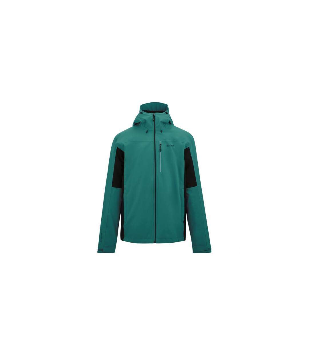 Mens Birchdale Ii Waterproof Jacket Mediterranean Blue Black Regatta-1