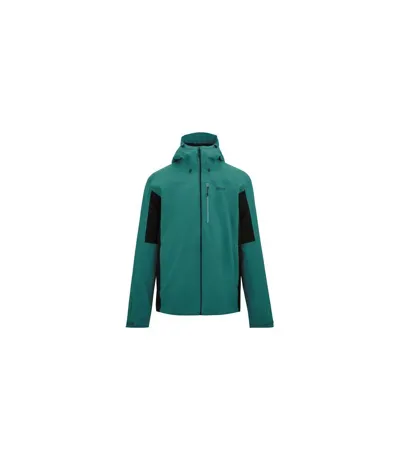 Mens Birchdale Ii Waterproof Jacket Mediterranean Blue Black Regatta
