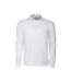 Unisex Adult Homerun Long-sleeved Polo Shirt White Printer-1