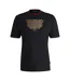 Mens Embroidered Logo Crew Neck T-shirt Black Boss-2