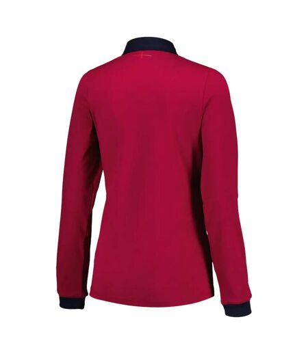 Womens/ladies 24/25 classic england rugby alternative jersey red/black Umbro