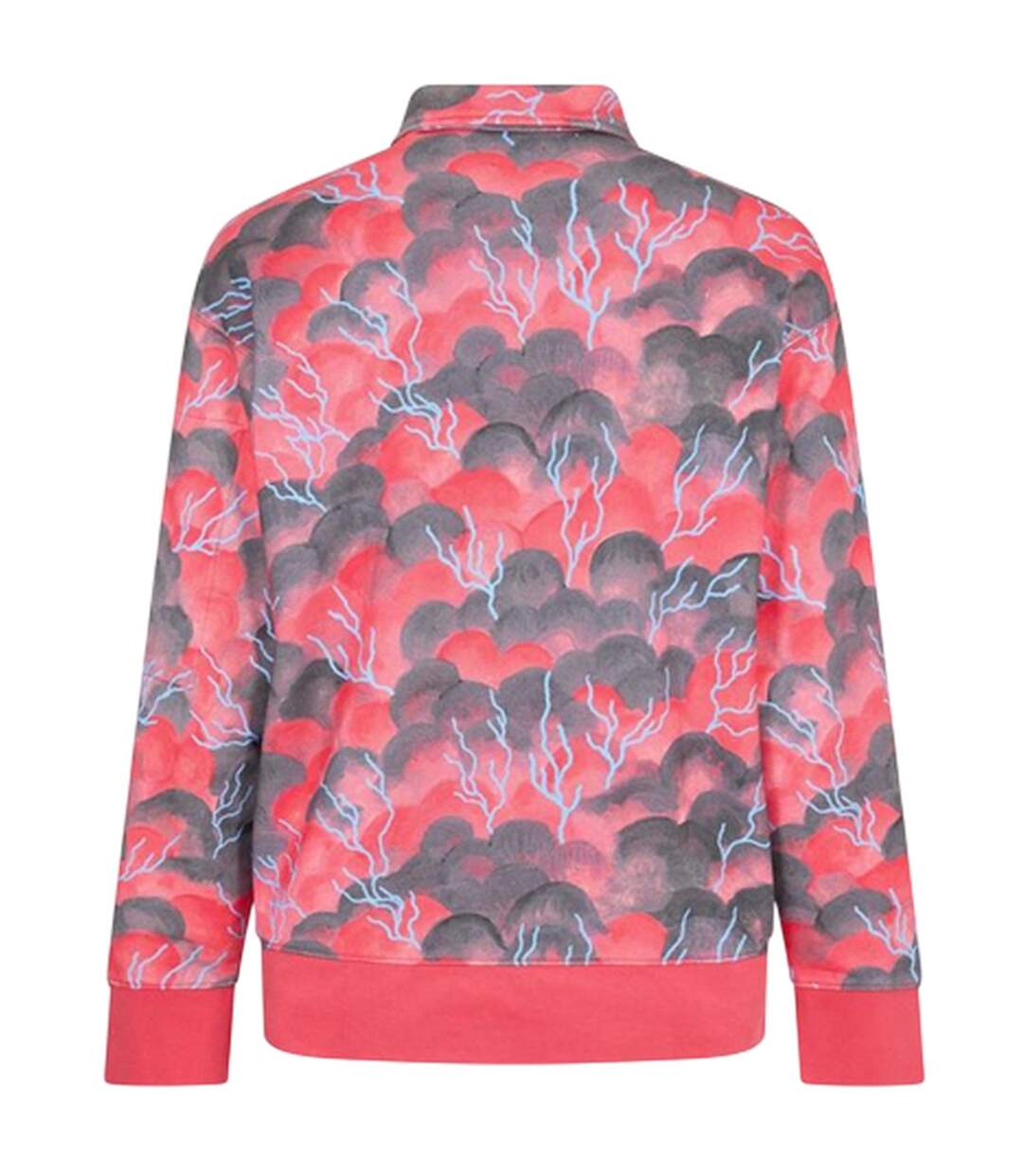 Mens Lacoste All-over Print Collared Sweatshirt Multicoloured Levis-3