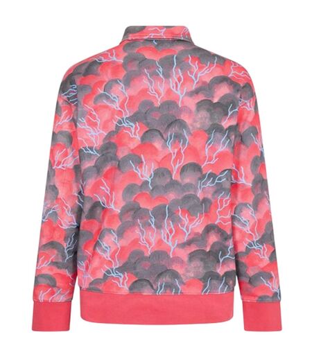 Mens Lacoste All-over Print Collared Sweatshirt Multicoloured Levis