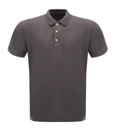 Regatta Classic Mens 65/35 Short Sleeve Polo Shirt (Seal Grey)