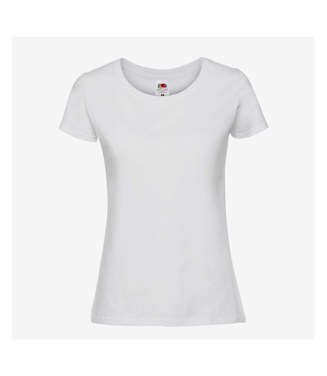 T-shirt premium femme blanc Fruit of the Loom