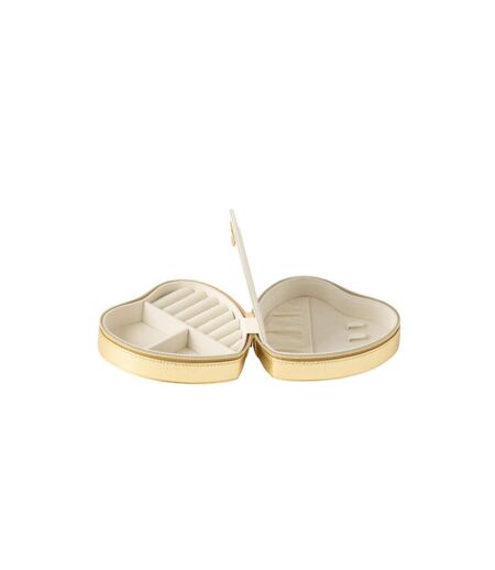 Boîte à Bijoux Cœur Ericka 16cm Or