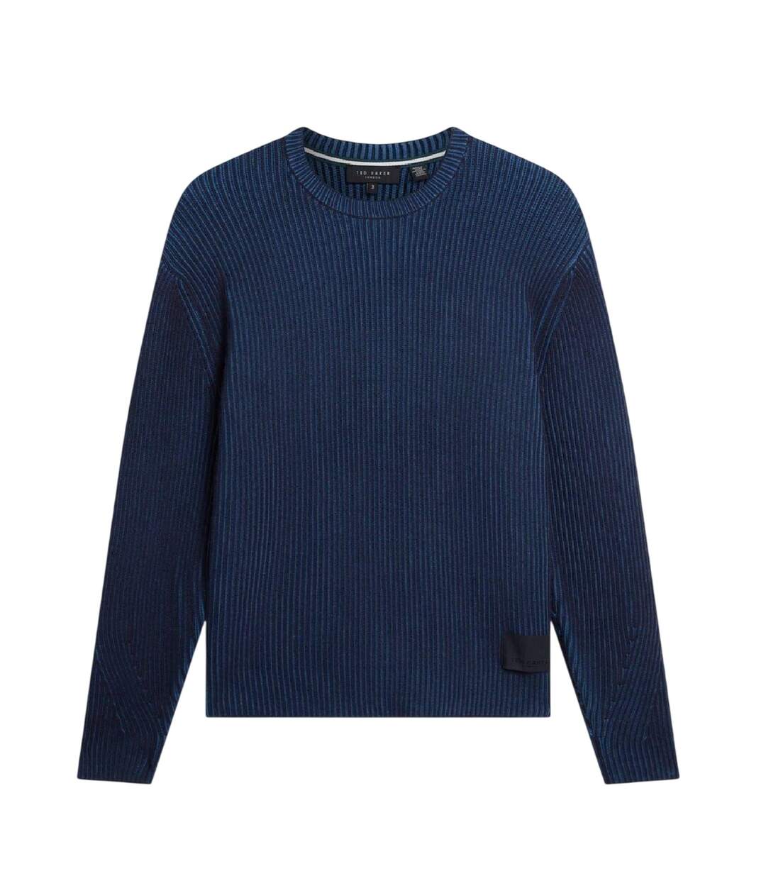 Mens Regular Sweater Top Navy Ted Baker-2