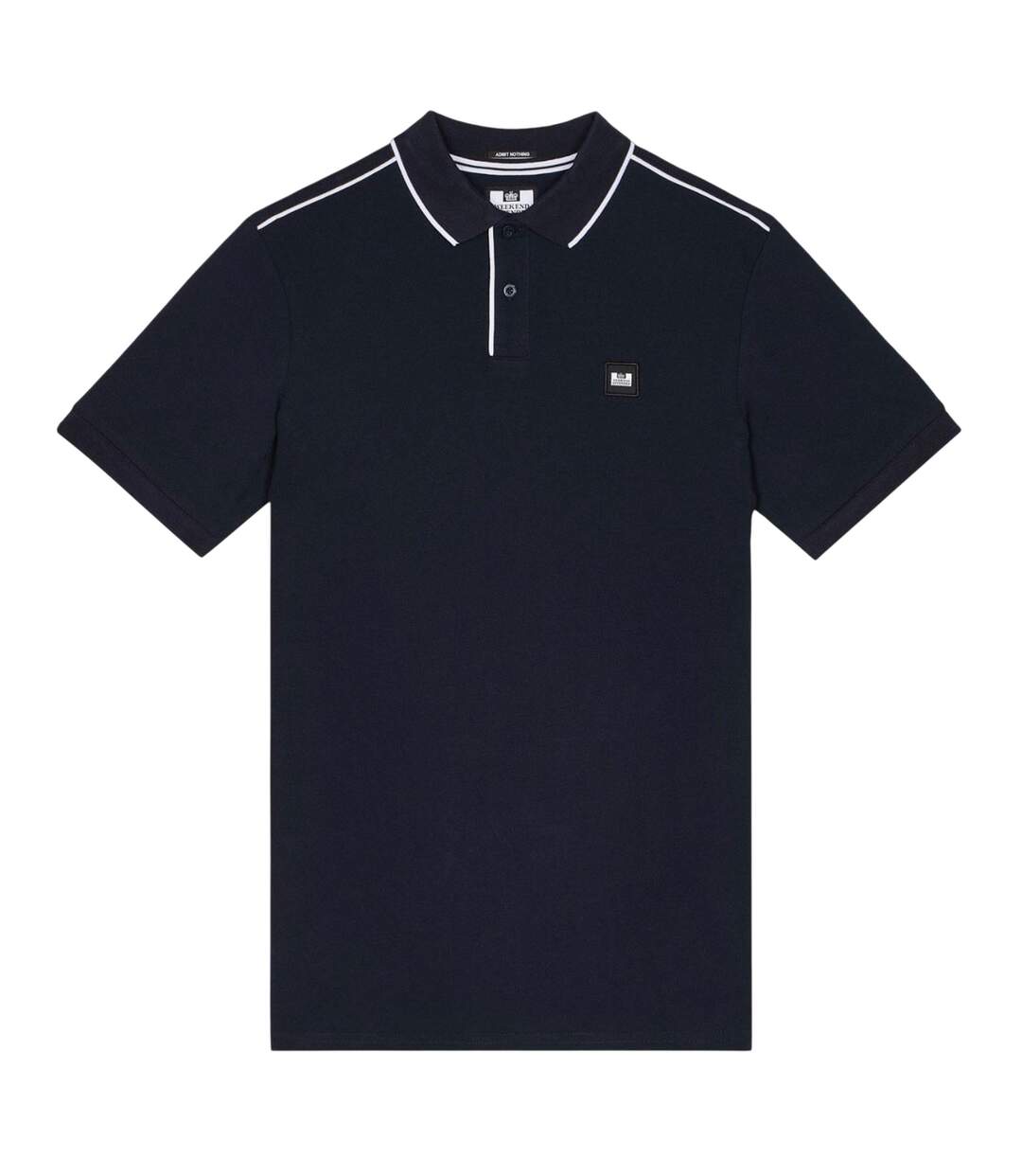 Polo Astola Homme Bleu Marine Blanc Weekend Offender-2