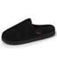 Isotoner Chaussons Mules homme suédine, confortables-1