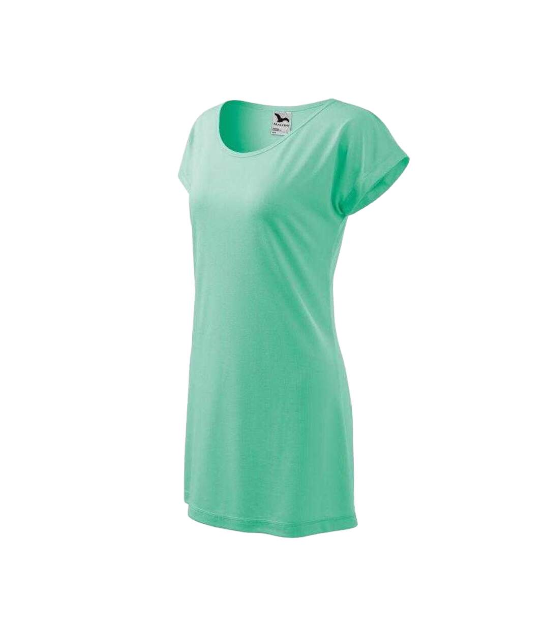 Robe Décontractée Motif/style Uni Love Femme Menthe Malfini-3
