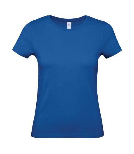 Womens/ladies #e150 t-shirt royal blue B&C