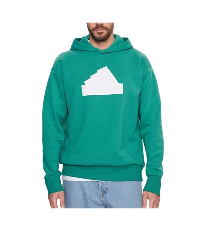 Sweat à Capuche Vert Homme Adidas IC3751 - L