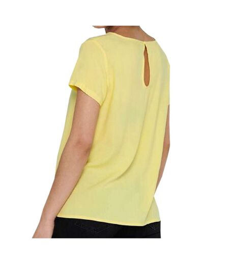 T-shirt jaune femme only first