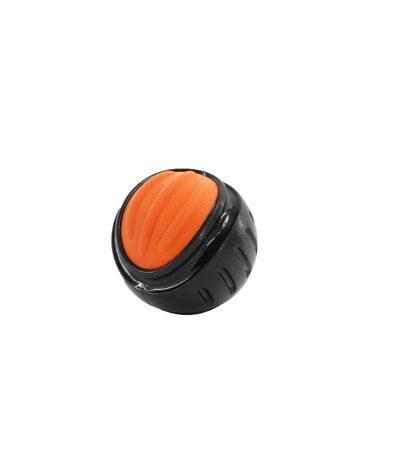 Jawables tough ball dog toy one size black/orange Ancol