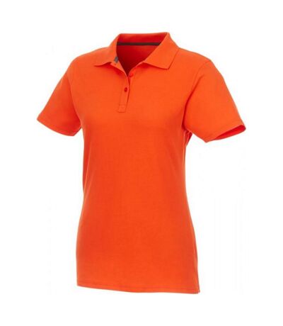 Elevate Womens/Ladies Helios Short Sleeve Polo Shirt (Orange) - UTPF3366