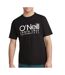 T-Shirt noir/blanc homme o'neill cali-1